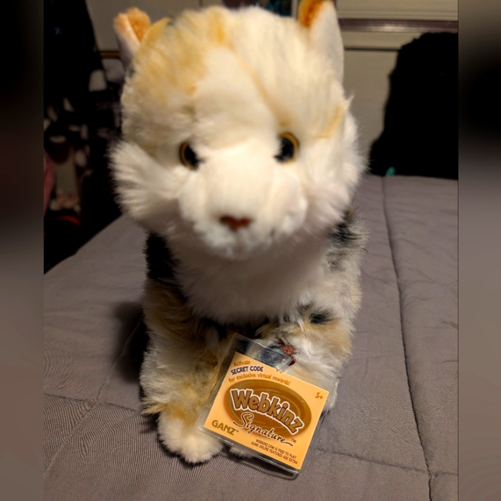 Webkinz Marble Cat NWT unused code